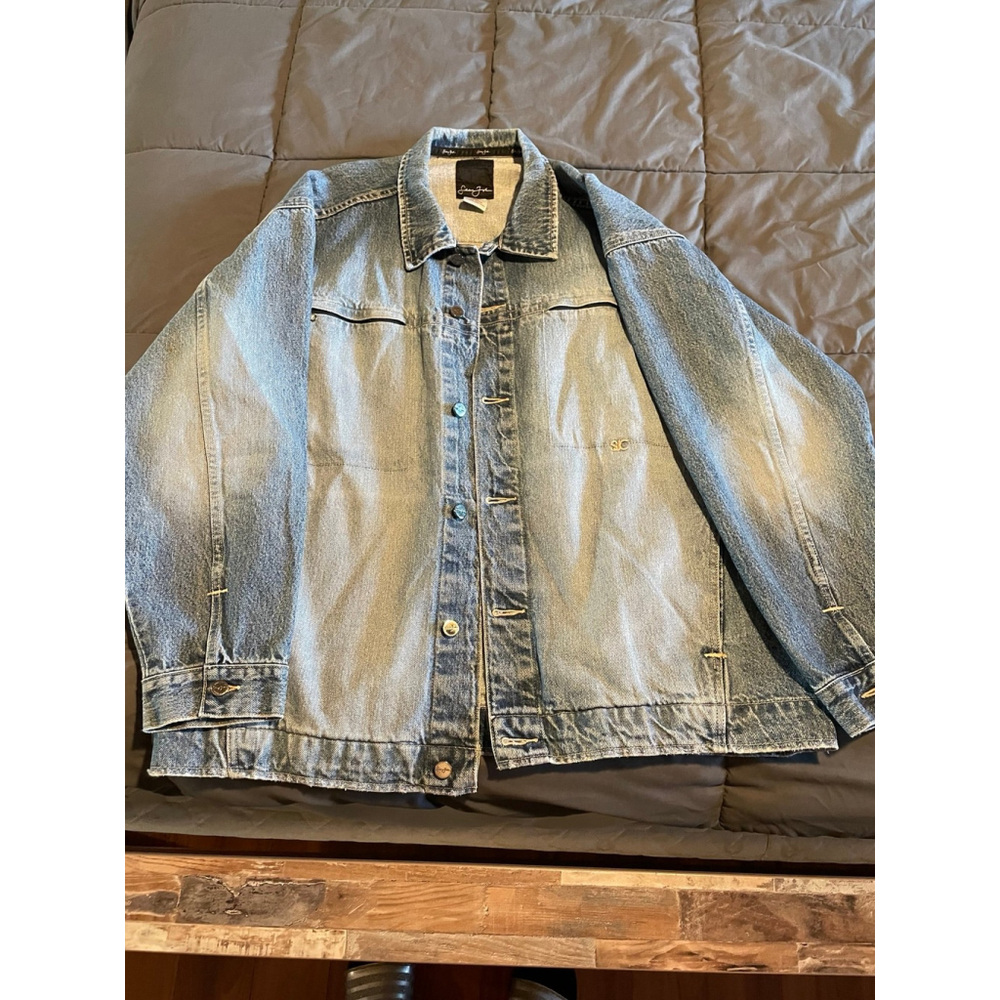 Sean John Mens Jeans Denim jacket 2XL